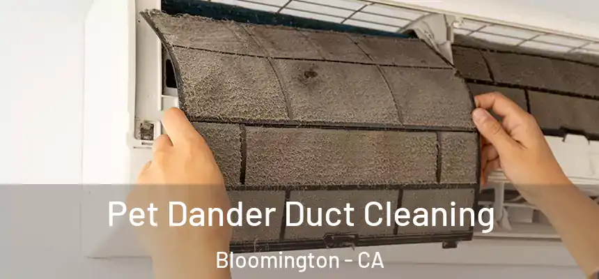  Pet Dander Duct Cleaning Bloomington - CA